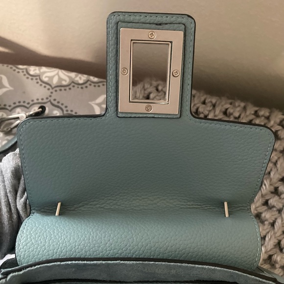 Steve Madden/BKAIA/Crossbody or Shoulder Purse/Powder Blue - Picture 9 of 10